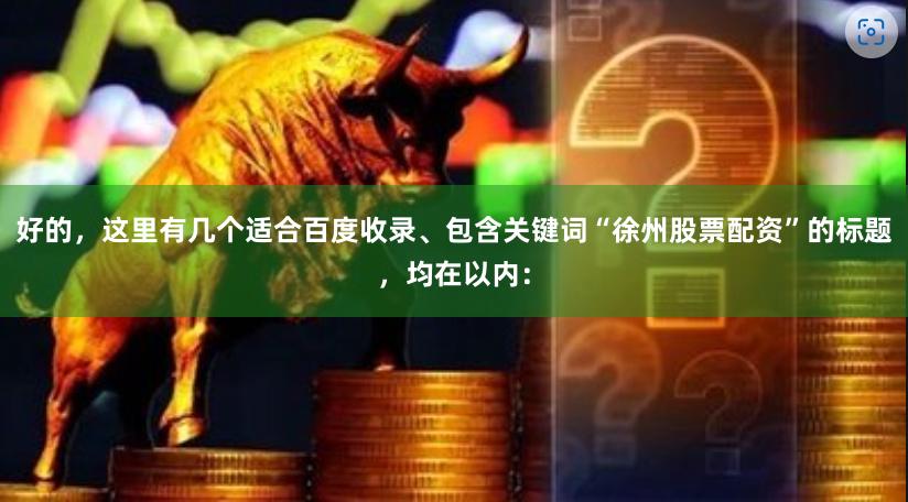 好的，这里有几个适合百度收录、包含关键词“徐州股票配资”的标题，均在以内：